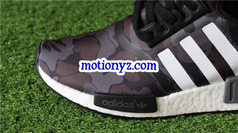 Best Version Adidas NMD R1 Bape Camo Black